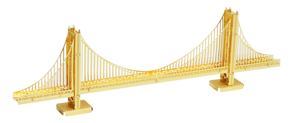 Metal Earth-Golden Gate Bridge-Gold