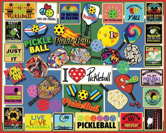 1000 Pc Puzzle- Pickleball