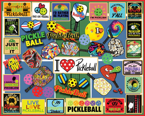 1000 Pc Puzzle- Pickleball
