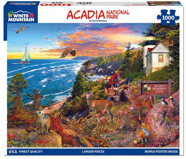 1000 Pc Puzzle-Acadia National Park