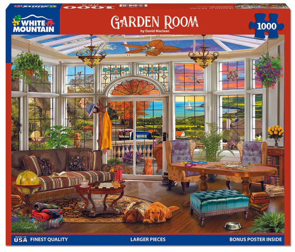 1000 Pc Puzzle- Garden Room