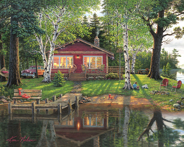 1000 Pc Puzzle Seek & Find-Simpler Times-Kim Norlien