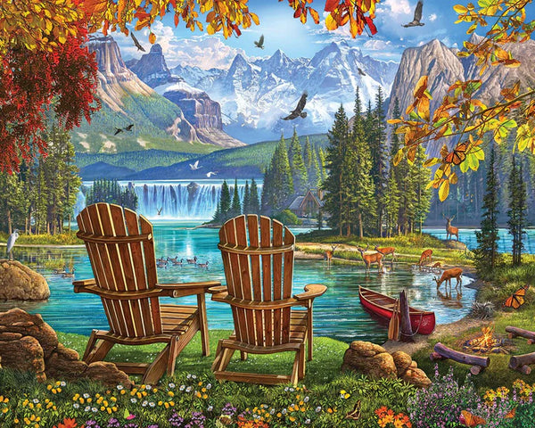 1000 Pc Puzzle- Mountain Paradise