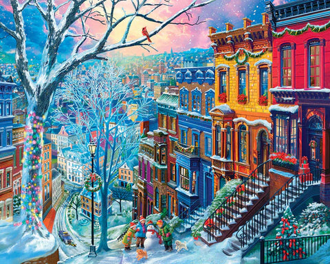 1000 Pc Puzzle Winter In The City
