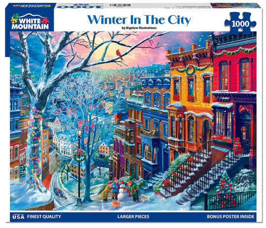1000 Pc Puzzle Winter In The City