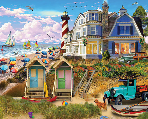 1000 Pc Puzzle-Fun At The Beach