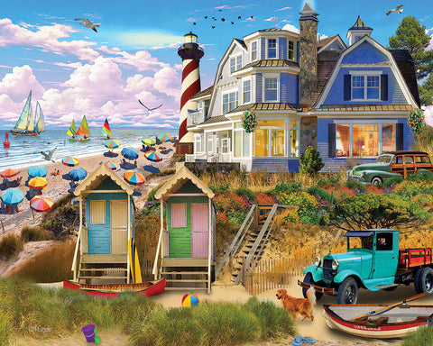 1000 Pc Puzzle-Fun At The Beach