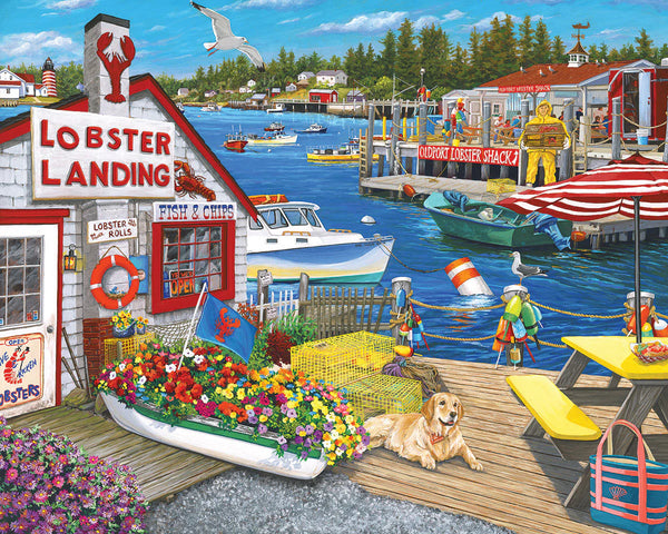 1000 Pc Puzzle-Lobster Landing