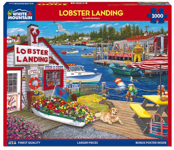 1000 Pc Puzzle-Lobster Landing