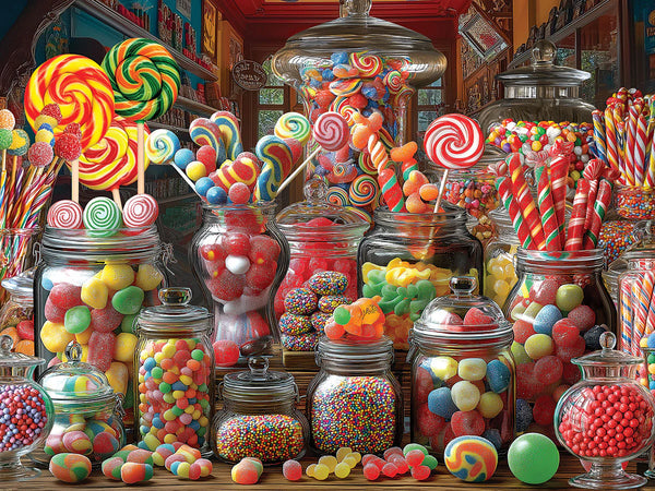 500 Pc Puzzle-Candy Store