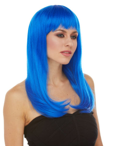 Classy Wig-Dark Blue