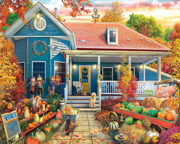 1000 Pc Puzzle-Autumn House