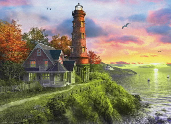 1000 Pc Puzzle-The Old Lighthouse