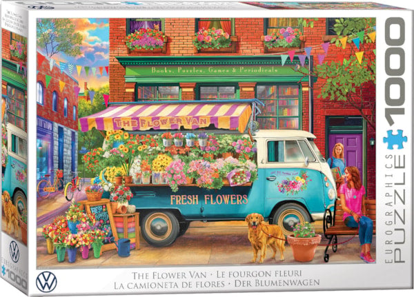1000 Pc Puzzle-The Flower Van