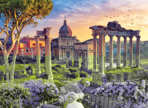 1000 Pc Puzzle-Roman Forum, Rome, Italy