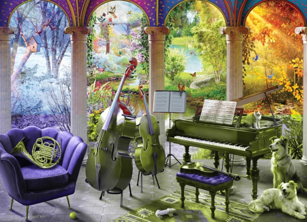 1000 Pc Puzzle-The Four Seasons