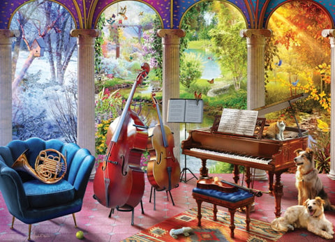 1000 Pc Puzzle-The Four Seasons