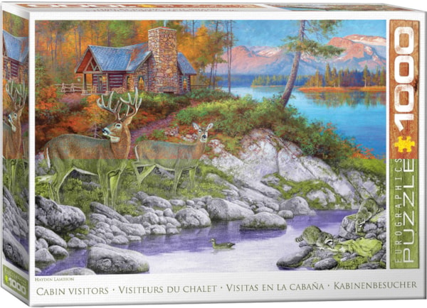 1000 Pc Puzzle-Cabin Vistors