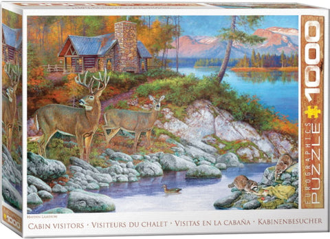 1000 Pc Puzzle-Cabin Vistors