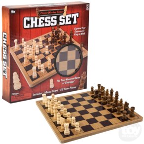 Classic Wooden Chess Set