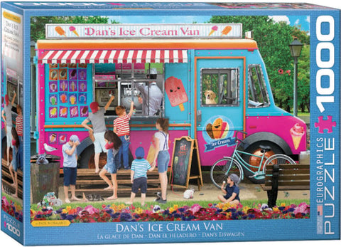 1000 Pc Puzzle-Dan's Ice Cream Van