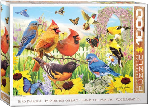1000 Pc Puzzle-Garden Birds