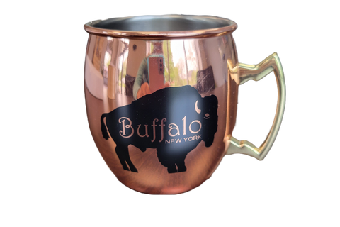 Copper-Plated Buffalo Mule Shot Glass