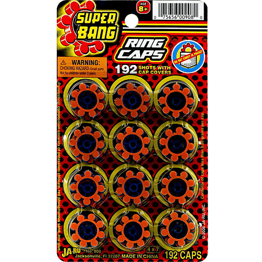 Super Band Ring Caps 192 Shots