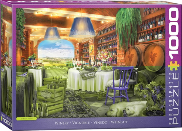 1000 PC Puzzle-Winery