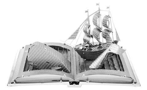 Metal Earth - Moby Dick Book Sculpture