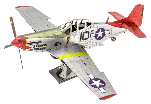 Metal Earth - Tuskegee Airmen P51D Mustang 'Redtail'