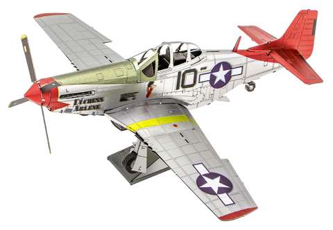 Metal Earth - Tuskegee Airmen P51D Mustang 'Redtail'
