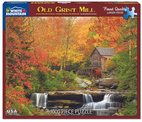 1000 Piece Puzzle - Old Grist Mill