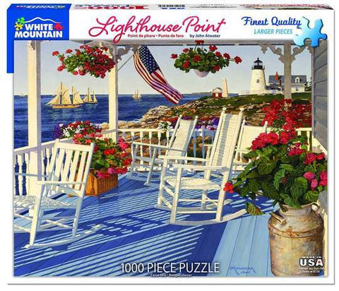 1000 Piece Puzzle - Lighthouse Point