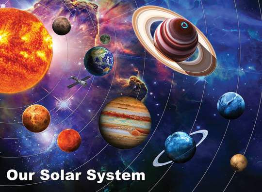 300 pc Puzzle - Our Solar System
