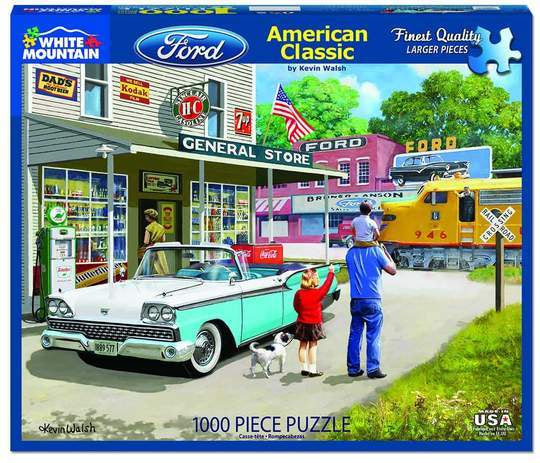 1000 Piece Puzzle - American Classics