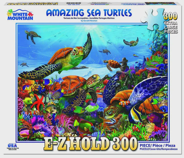 300 pc Puzzle - Amazing Sea Turtles