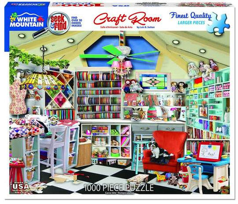 1000 Piece Puzzle - Craft Room