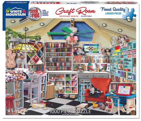 1000 pc Puzzle - Craft Room