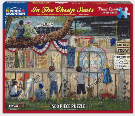 500 pc Puzzle - The Cheap Seats