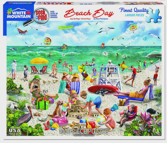 1000 pc Puzzle - Beach Day