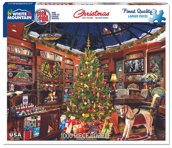 1000 pc Puzzle - Christmas Seek & Find