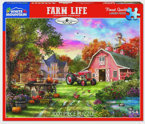 1000 pc Puzzle - Farm Life