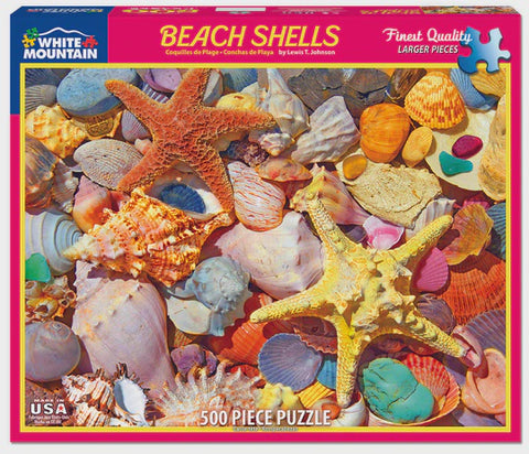 500 pc Puzzle - Beach Shells