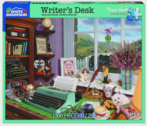 1000 pc Puzzle - Writer's Desk