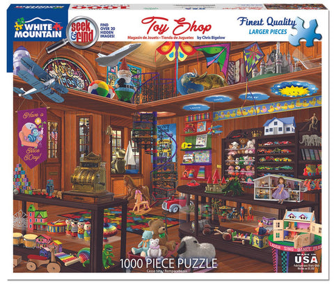 1000 Piece Puzzle - Toy Shop