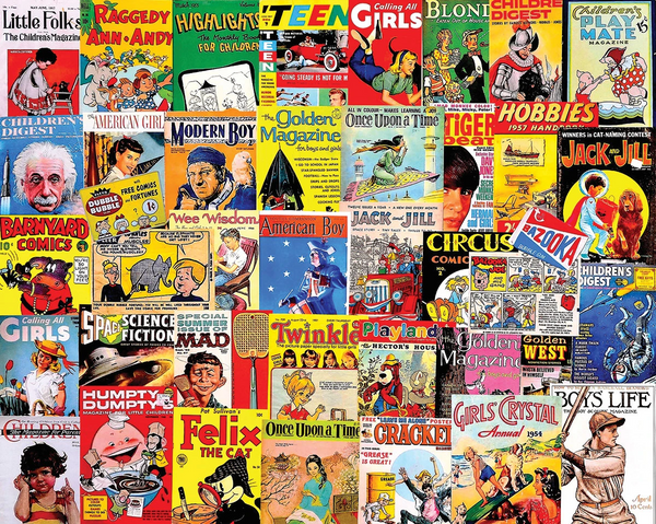 1000 Piece Jigsaw Puzzle - Things I Read as a Kid