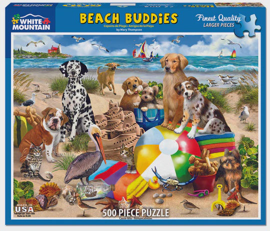 500 pc Puzzle - Beach Buddies