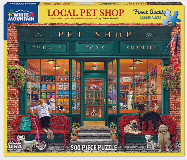 500 pc puzzle local pet shop