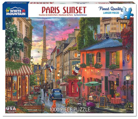 1000 pc Puzzle - Paris Sunset
